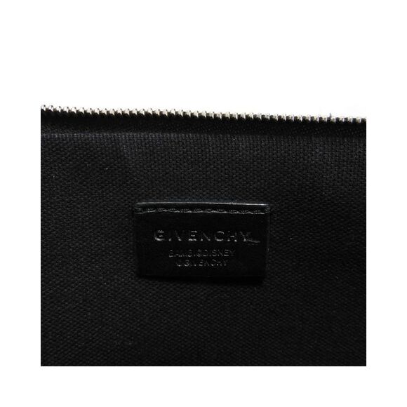 Pre Loved Givenchy  Bambi Clutch Black Leather - Picture 6 of 8